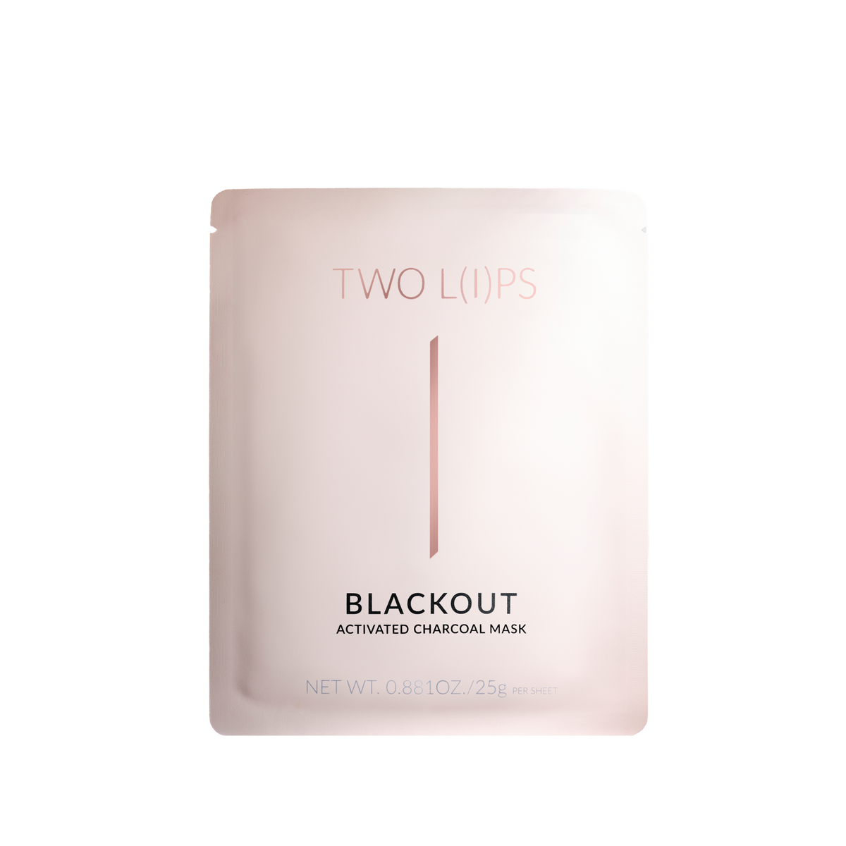 Two Lips Blackout Activated Charcoal Vulva Mask Strip Singapore